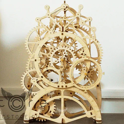 купить деревянный конструктор robotime — pendulum clock