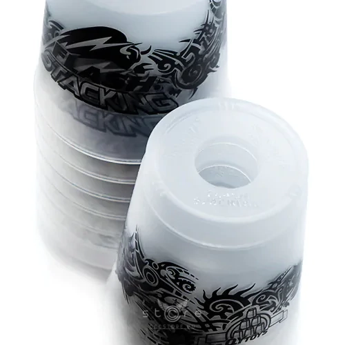 купить qiyi mofangge flash stacking cups прозрачные с кейсом