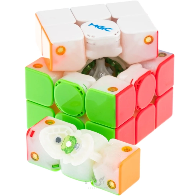 купить кубик Рубика yj 3x3x3 mgc3 beta 8-magnet ball core uv