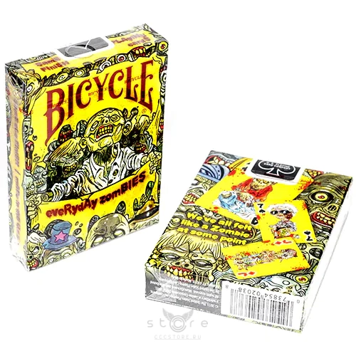 купить карты bicycle everyday zombie