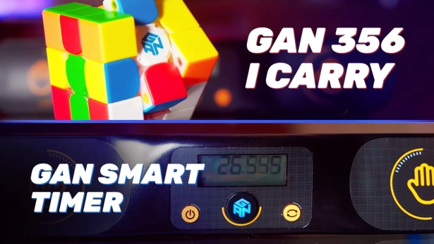 Обзор на новый умный кубик Gan 356 I Carry и первый беспроводной таймер Gan Smart Timer