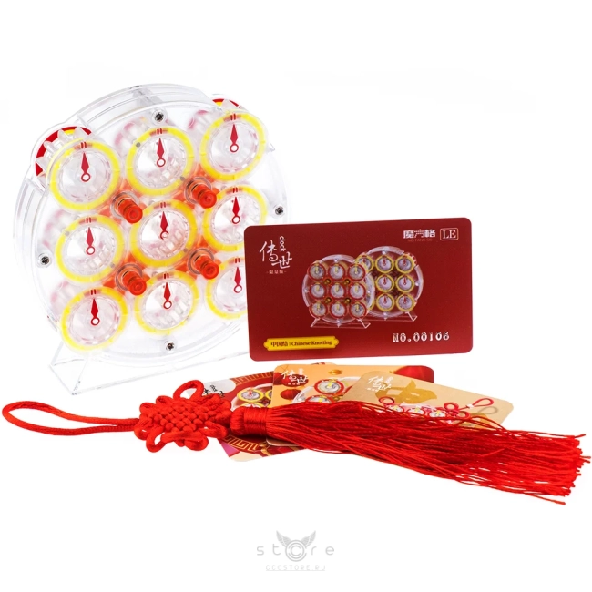 купить головоломку qiyi mofangge clock v2 m limited chinese new year 2025