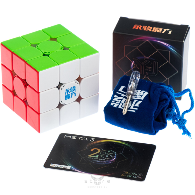 купить кубик Рубика yj 3x3x3 meta3 magnetic
