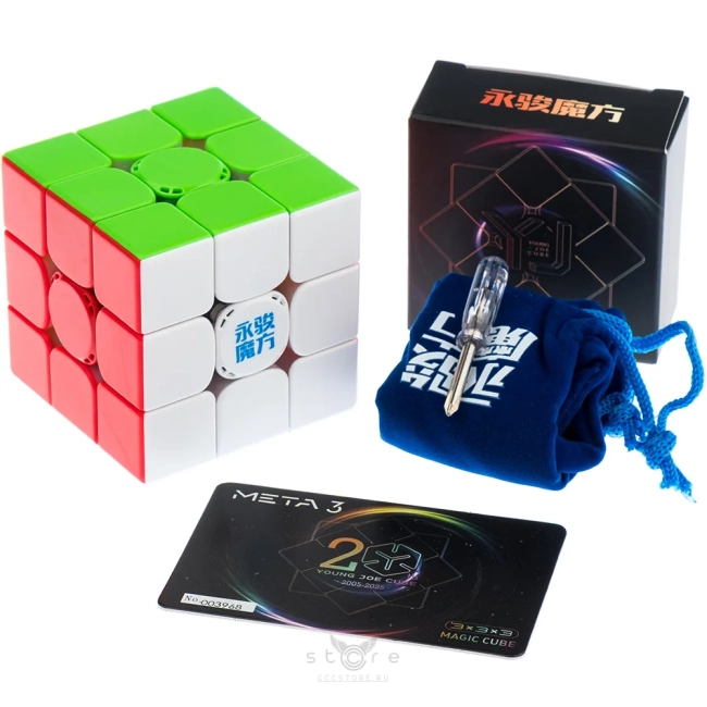 купить кубик Рубика yj 3x3x3 meta3 magnetic