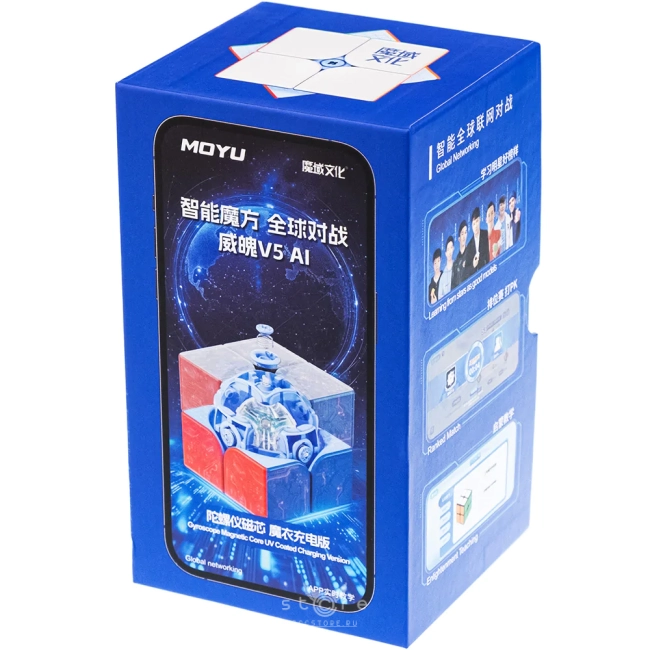 купить кубик Рубика moyu 2x2x2 weipo v5 ai ballcore