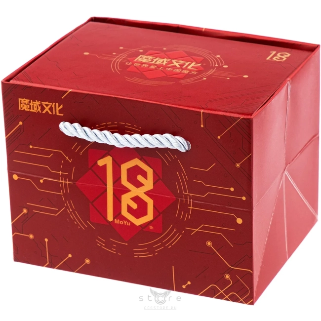 купить кубик Рубика moyu 3x3x3 super weilong v2 20-magnet ball-core + maglev + uv (18th anniversary edition)