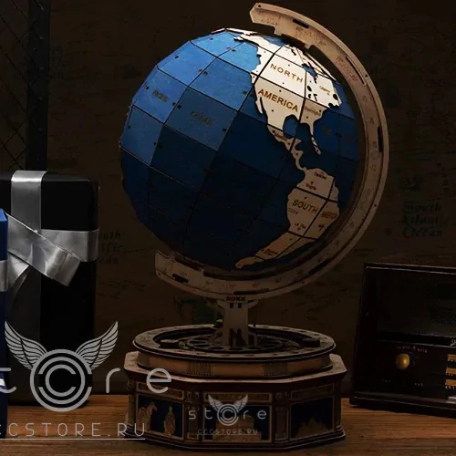 купить деревянный конструктор robotime — globe
