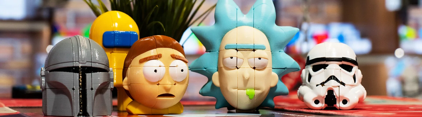 30 | Фирменные 3D-печатные кубы